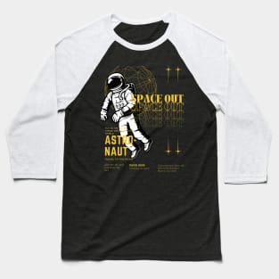 Astronaut In Space Baseball T-Shirt